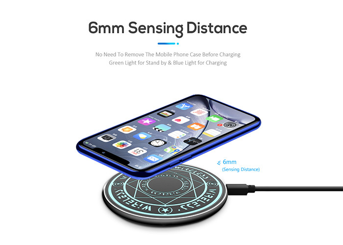 Mini Magic Array 7.5W 10W Qi Wireless Charging Pad