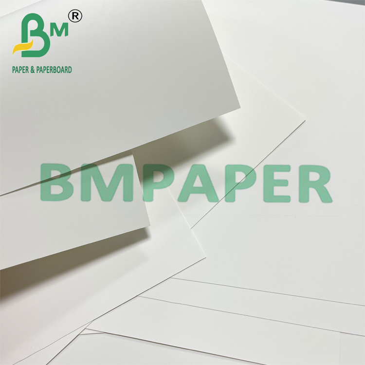 210mic 230mic Tear Resistance PET Synthetic Paper For Laser Printer White Color