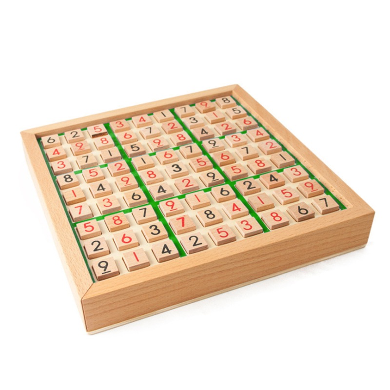 Children Sudoku Chess Beech International Checkers Folding Game Table