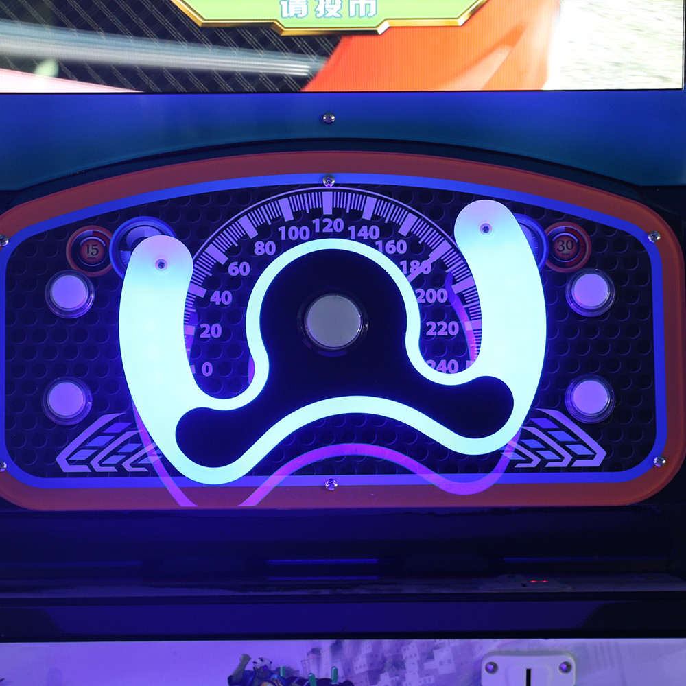 Kids Car Racing Game Machine Children Driver Real Speed Coin Operated