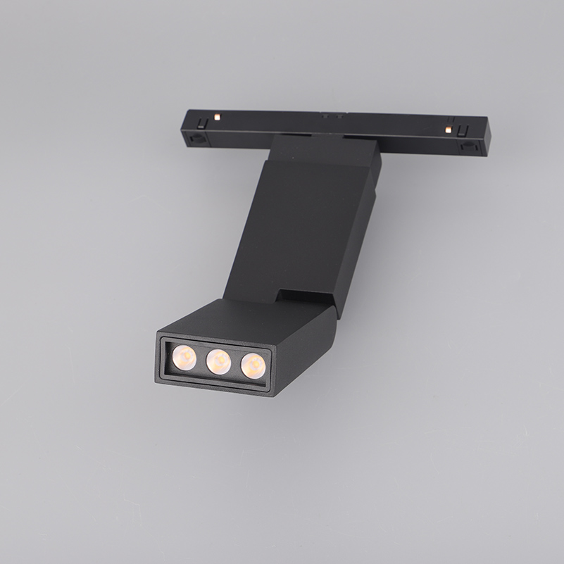 Dc 48v Contemporary Track Lighting , 4 Wire Magnetic Stylish Track Lighting