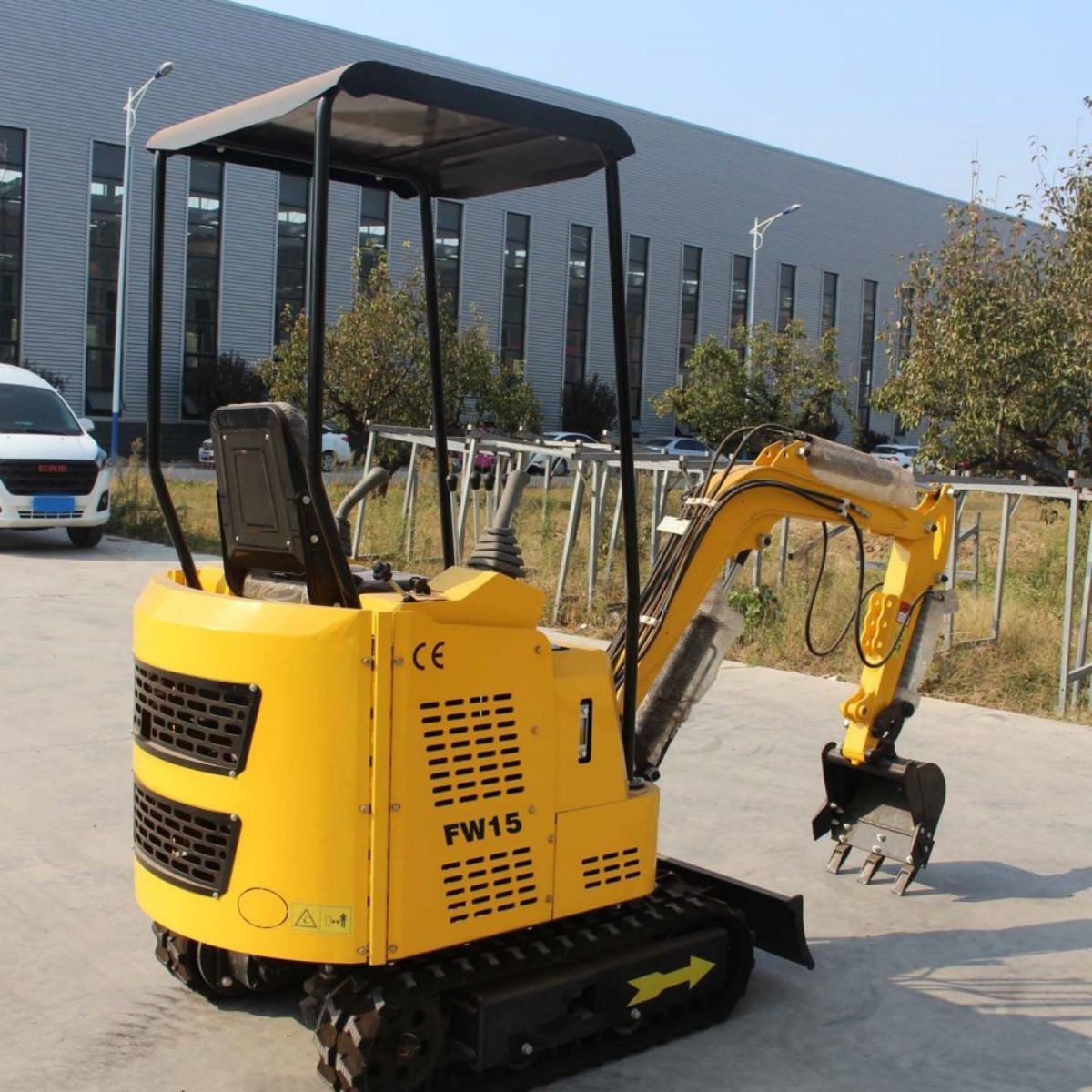 1.5 Tonne Excavator Digging Machine Mini Excavator with CE Euro 5 Certification