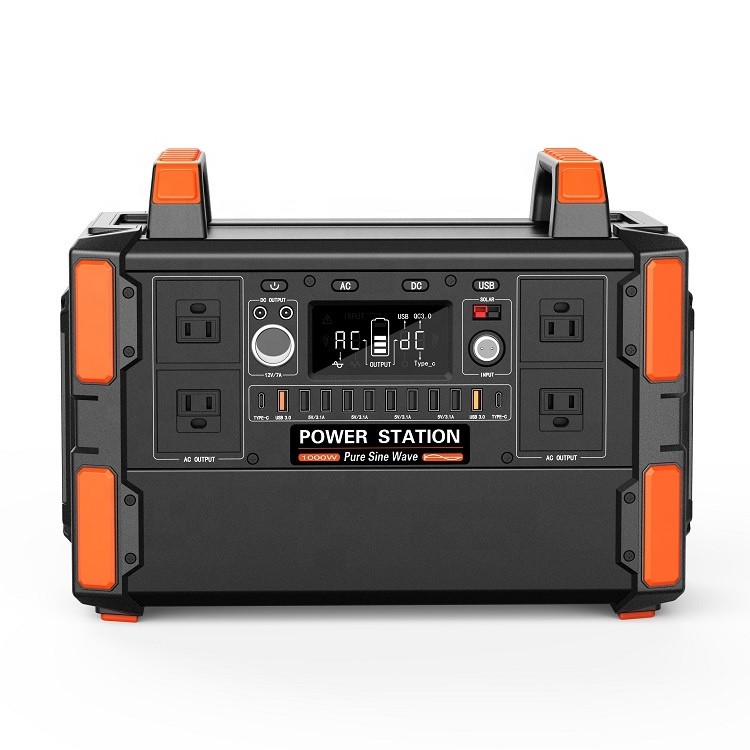 230V 1000W Portable Solar Generators Photovoltaic Household Solar Generator