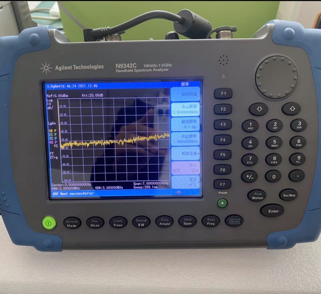 Tested Pre Owened Portable Keysight N9342C FieldFox Handheld Spectrum Analyzer (HSA) 7 GHz