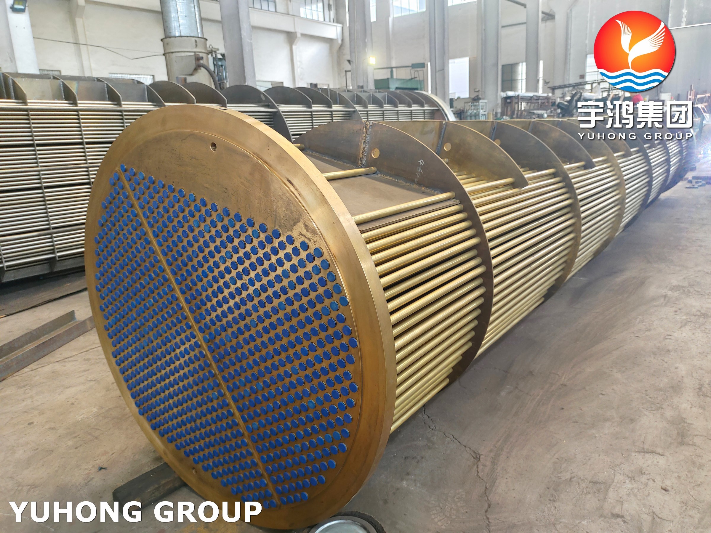 Tube Bundle For Air Cold Heat Exchanger Heat Transfer Recovery System Compressor Cooler Power Plant