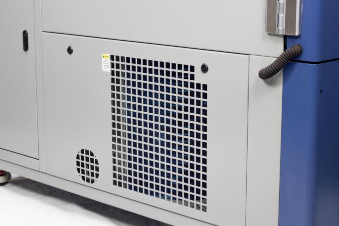 220V/380V 50Hz Climatic Test Chamber 3-15°C/Min Ramp Rate With Full View Window And Cable Port