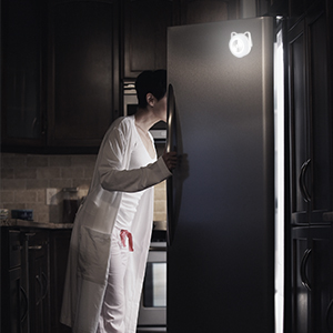 4.5VDC 10LM Battery Powered Motion Sensor Under Cabinet Lighting
