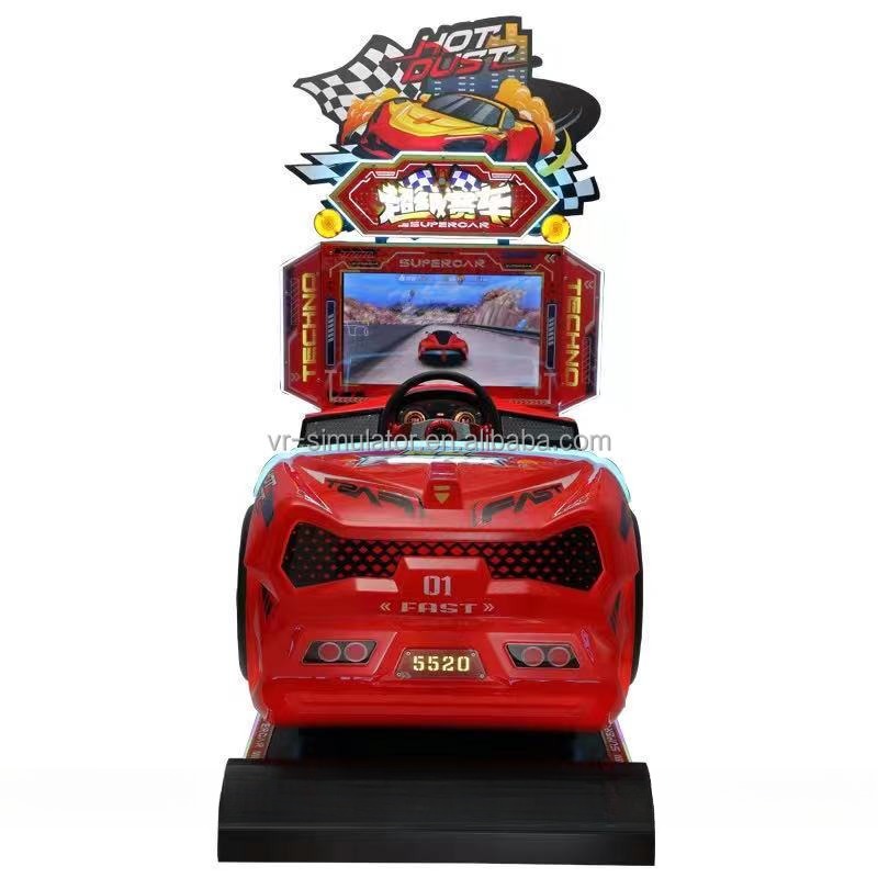 Crazy Dynamic Super Car Racing Game Machine Parent Child Interactive Games