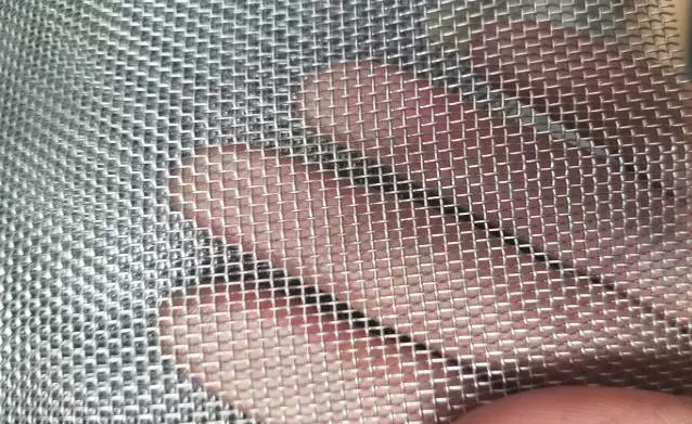 High Temperature Stainless Steel Weave Mesh Heat Resistant Sus302 304 316 316l
