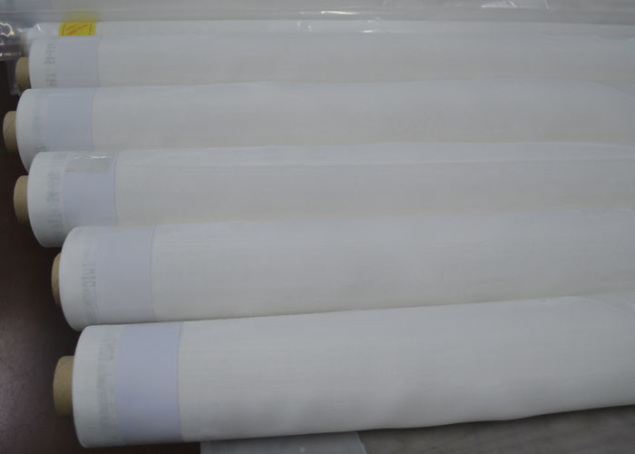 High Tension 53T Polyester Printing Mesh 133 Micron For Glass / T- Shirt