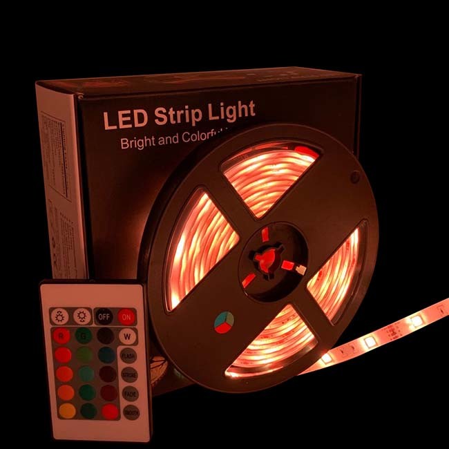 IP65 100V 16.4ft Color Changing LED Strip