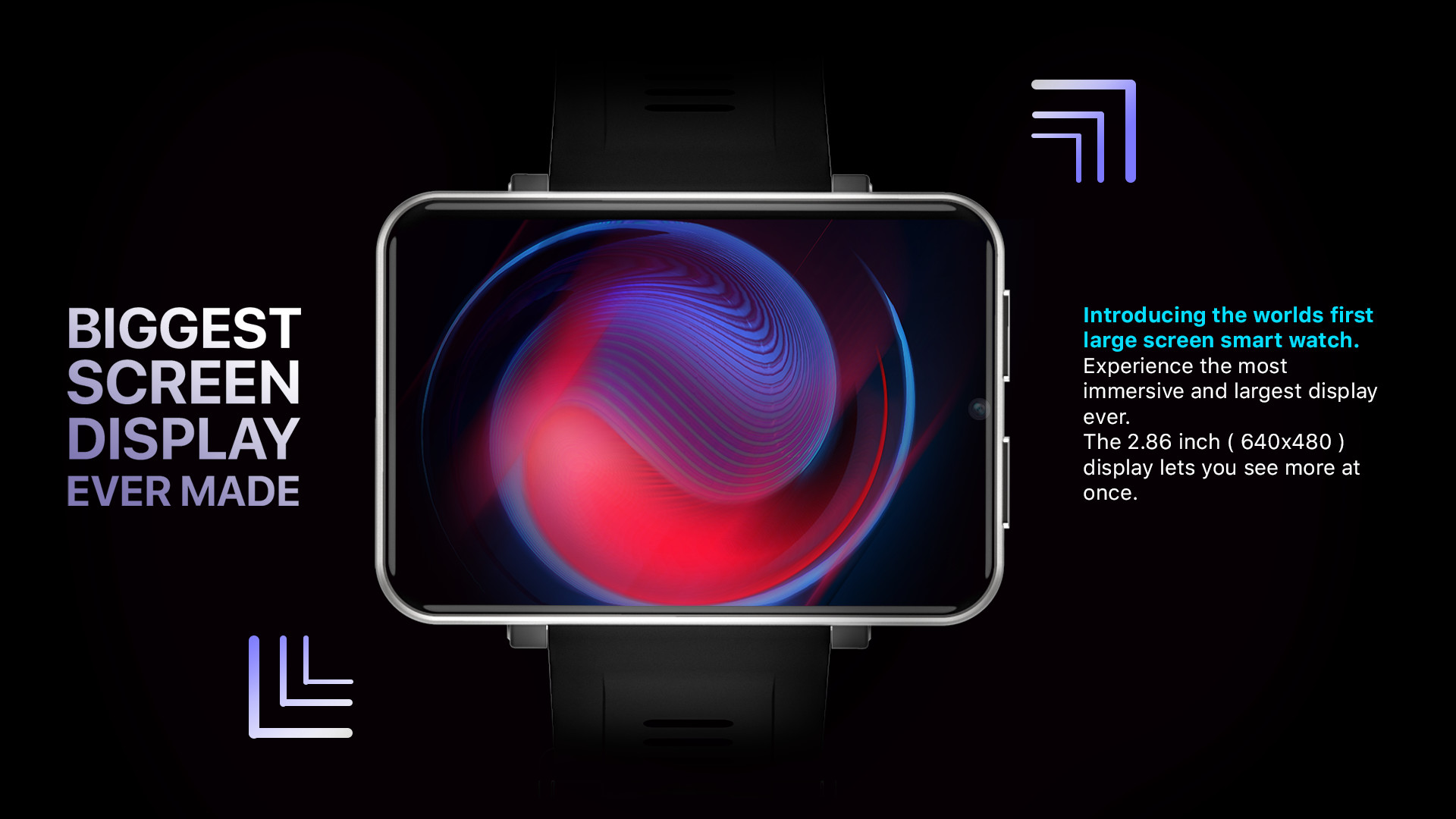 DM100 4G Nano SIM Card 2.886inch Big Screen Android Smart Watch Mobile Phone Man Woman 3GB+32GB Camera GPS 480*640P Smar