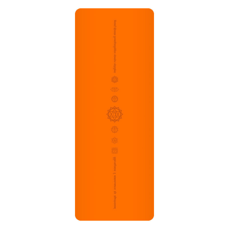 Factory Custom Non Slip Eco Friendly Fitness Printed PU Rubber Yoga Pilates Mat