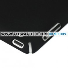 Matte Hard Plastic Case for iPad 2 - Black