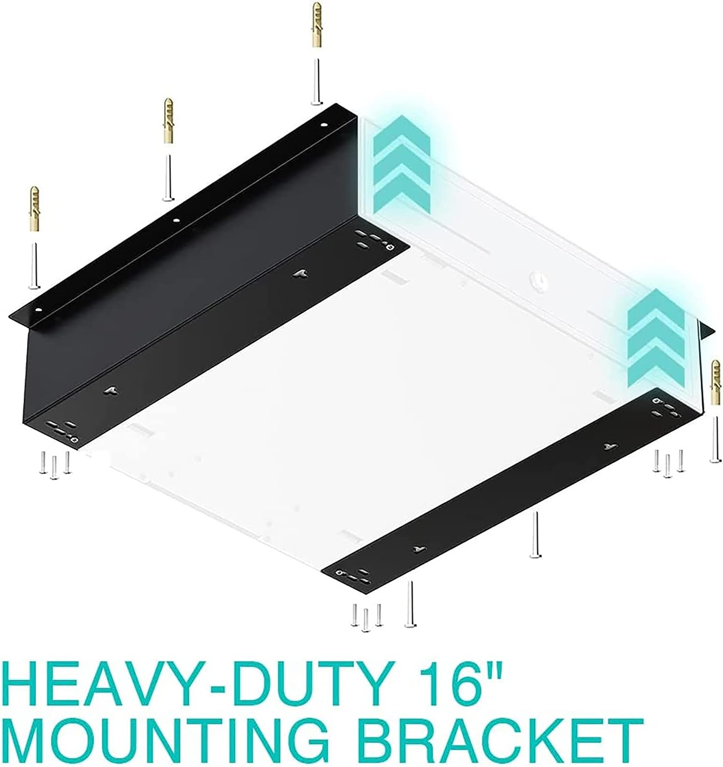 Under Counter Mounting Metal Bracket for 13" and 16" cash drawer