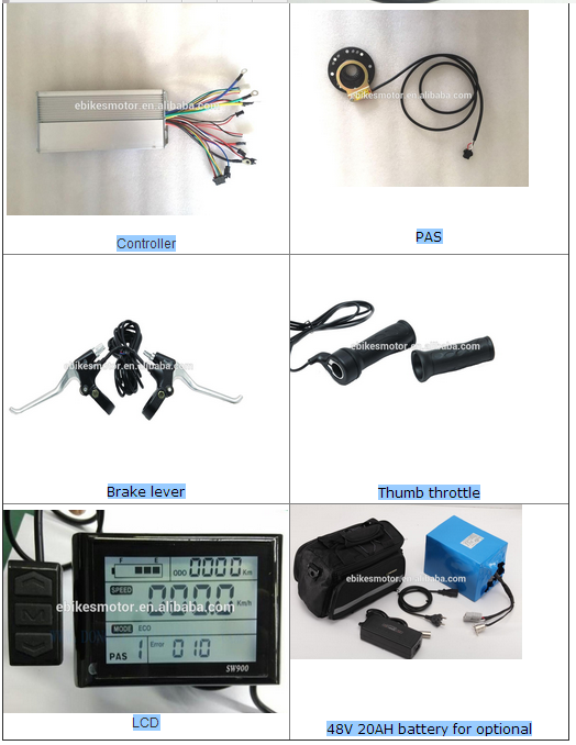 Quality Assurance 1000w dc brushless electric hub motor for motorcycle