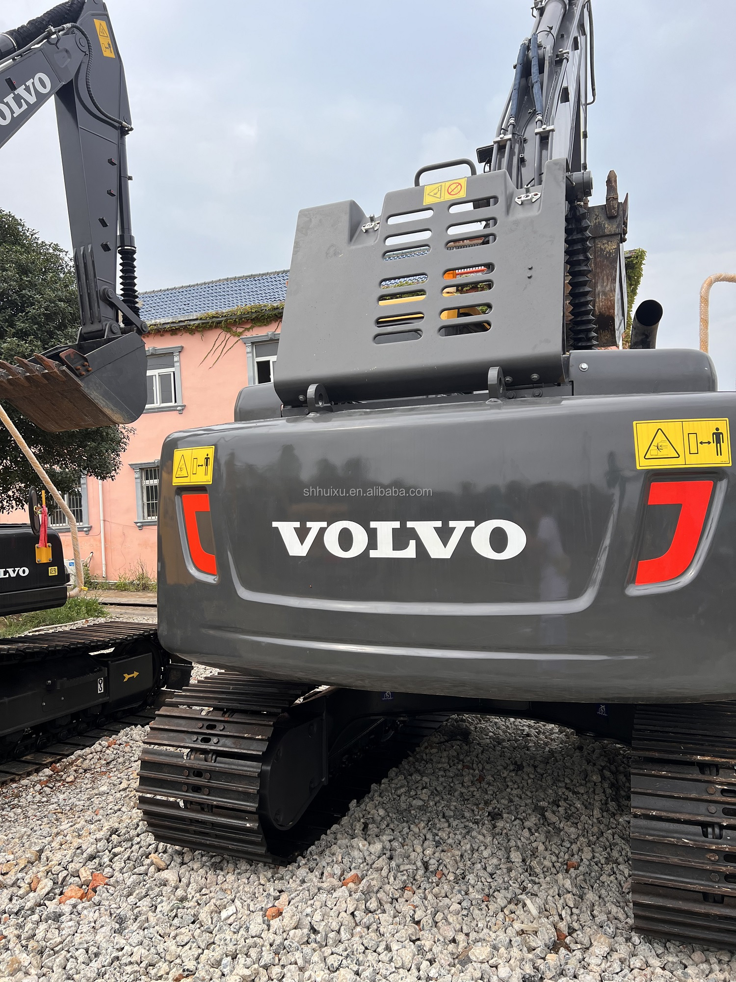 Second Hand Crawler Excavator VOLVO 140 Used Digging Machine