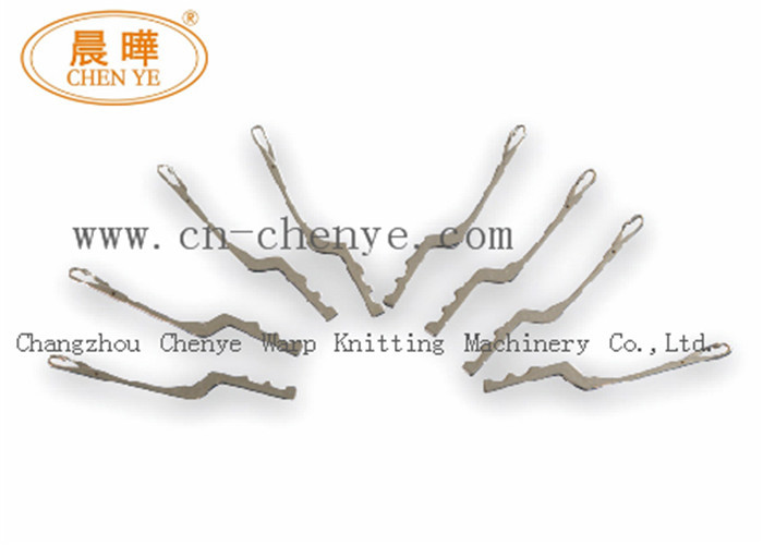 Portable Knitting Spare Parts Raschel Knitting Needle / Guide Needle For Warp Machine