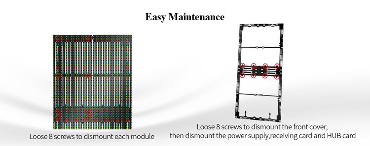 High Brightness 90 Degree Corner Outdoor Advertising LED Display With 10000hours Life Span