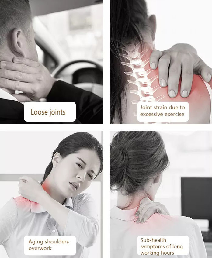 USB Charging Heat Therapy Wrap 65degrees Temperature For Shoulder Sheerfond