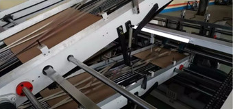 Corrugated Automatic Flute Laminator Machine 5 Ply Paper Plates Making