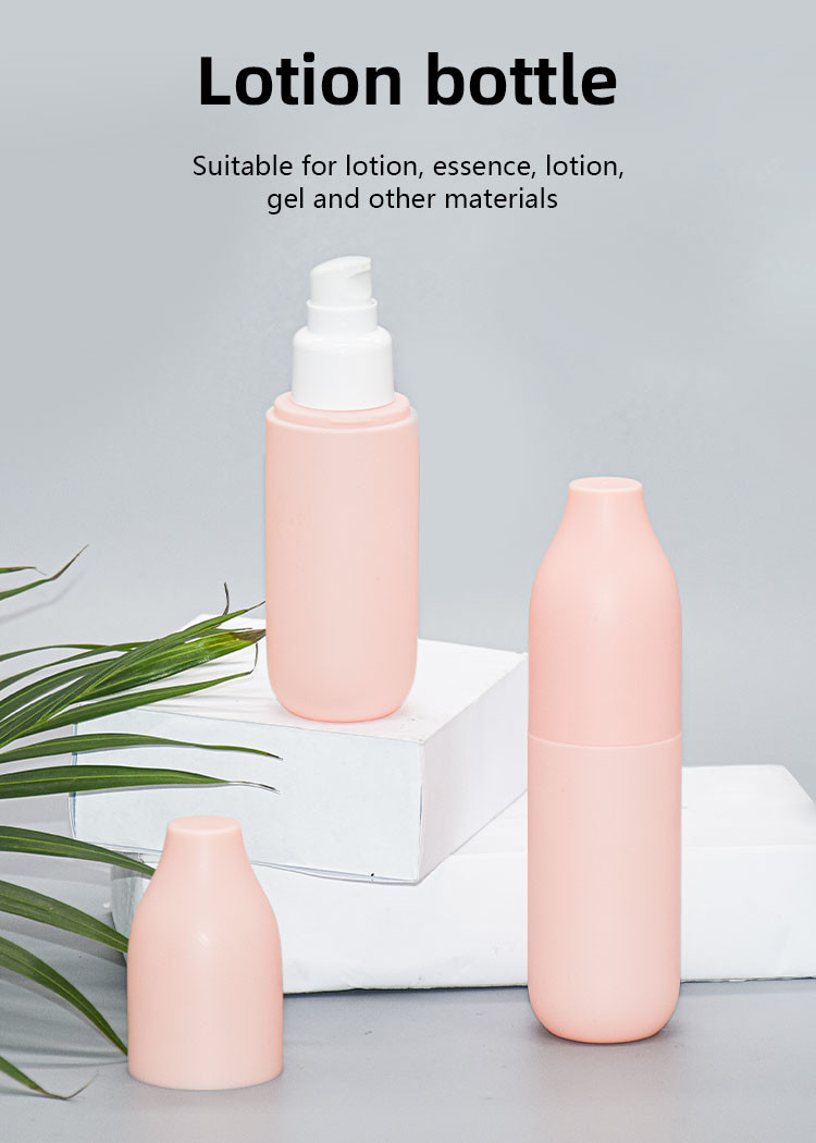 100ml PP+PET Lotion Pump Bottle Hair Care Packaging Bottle Cosmetic Bottle UKL12