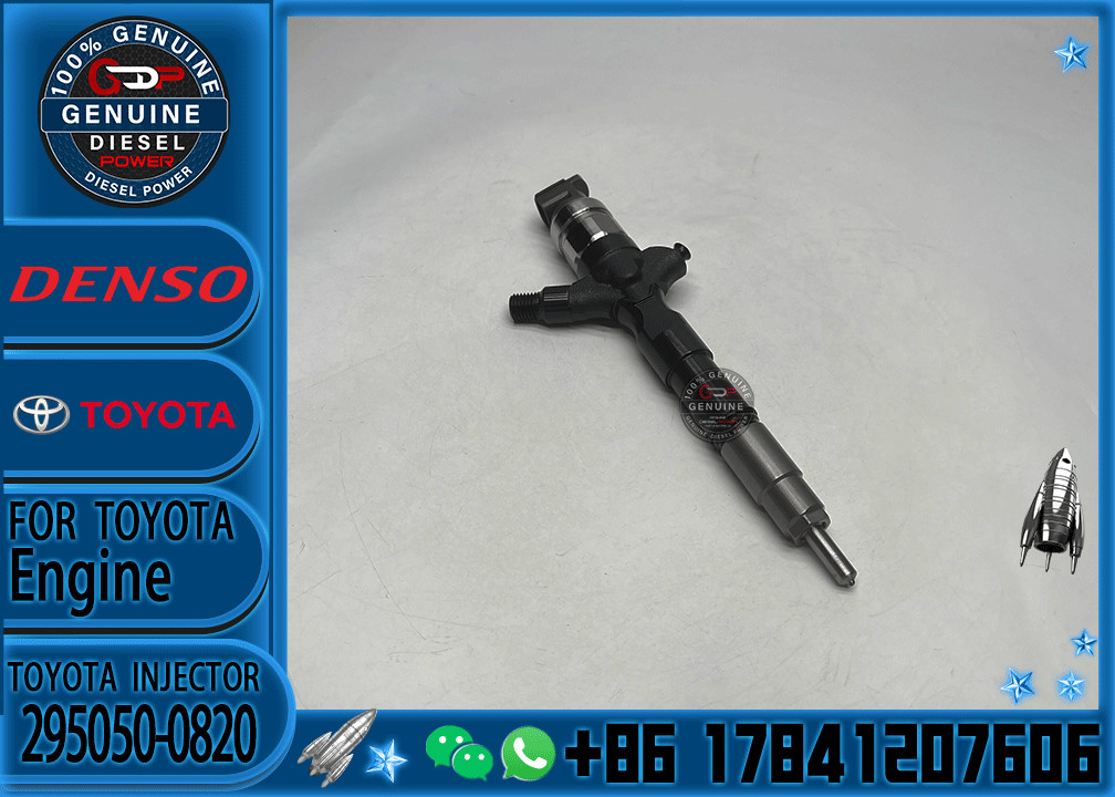 diesel fuel injector nozzle testing 295050-0820 295050-0821 295050-0822 295050 0820 2950500820 for Toyota Dyna 1KD-FTV