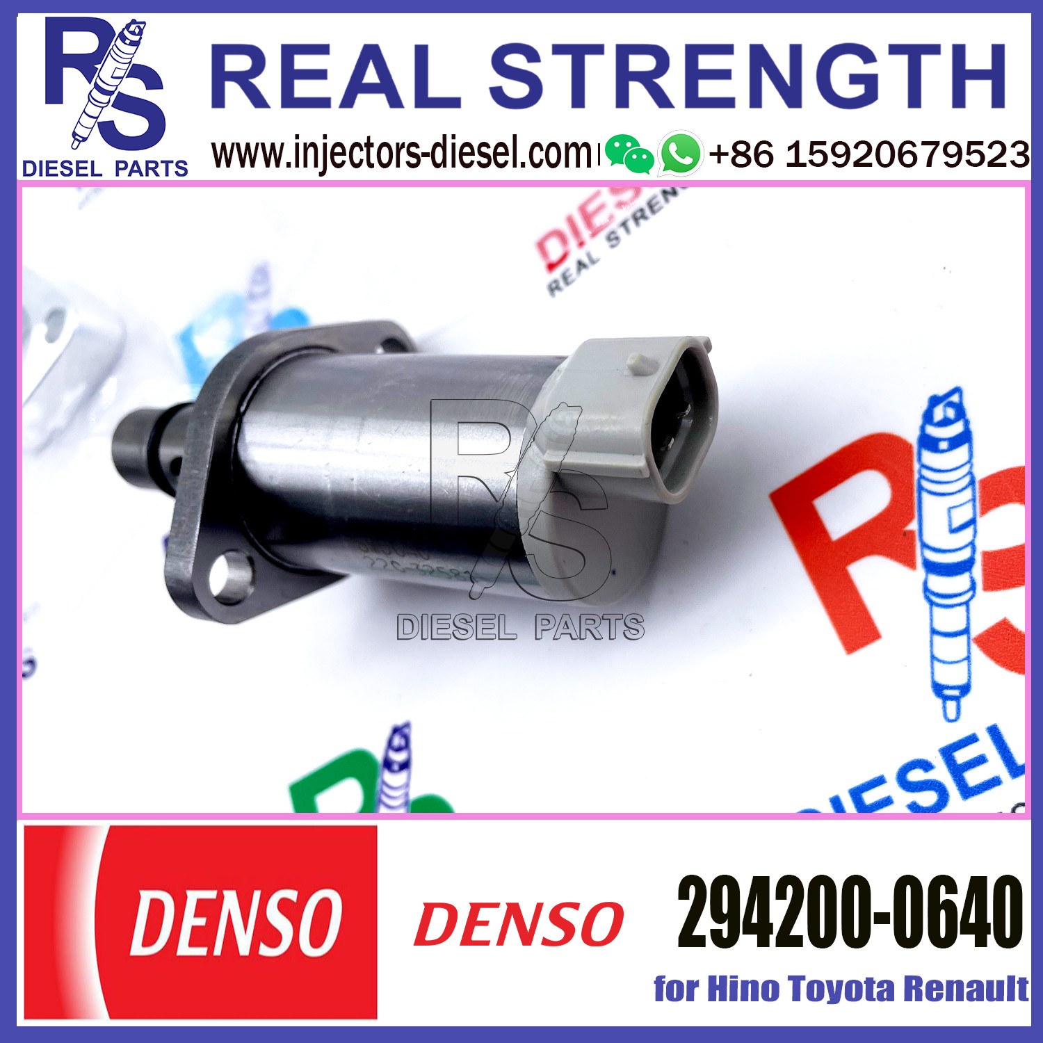 DENSO Suction Control Valve 294200-0640 Applicable to Hino Toyota Renault