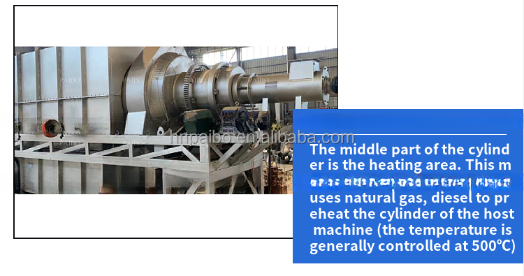 Wood Charcoal Production Activated Carbonizing Furnace with Stainless Steel 220V 5000