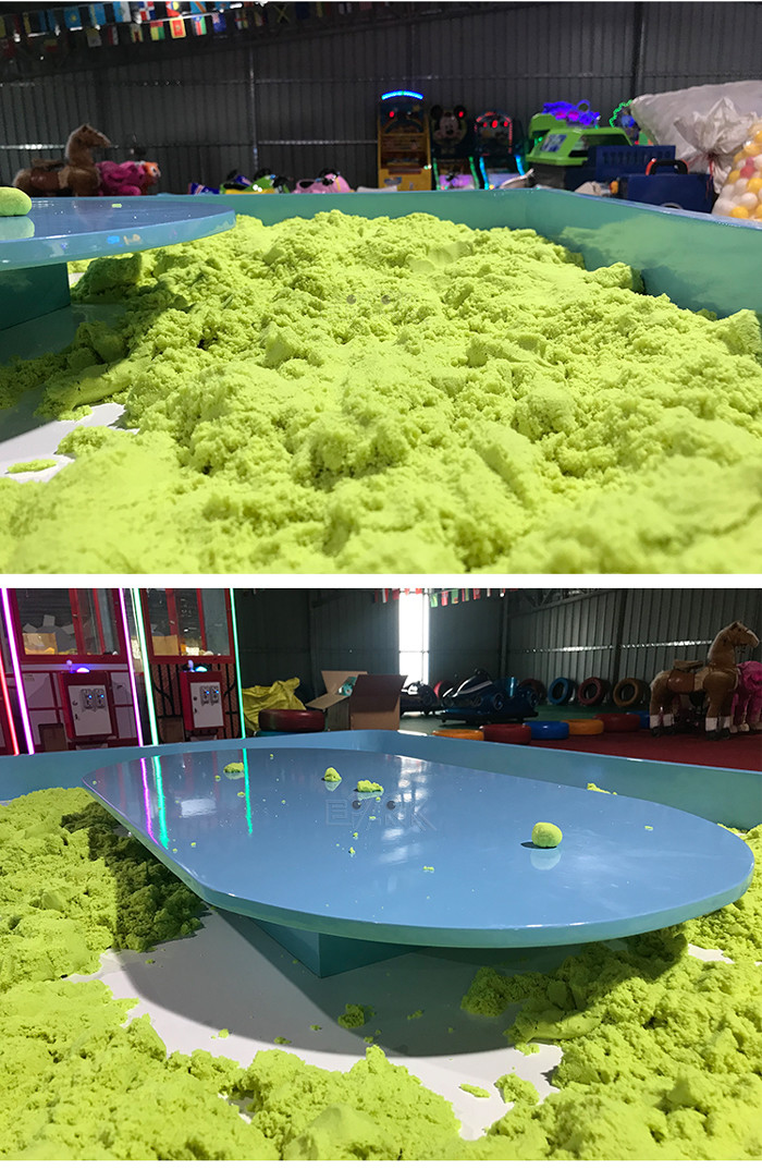 Indoor Amusement Game Machines , Commercial Painting Table Cartoon Car Sand Table Equiped Toys