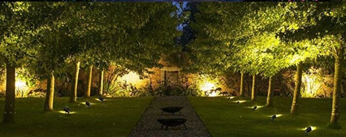 Yard Landscape Solar Powered LED Lights Spotlight Outdoor 9W 220V 100lm / w