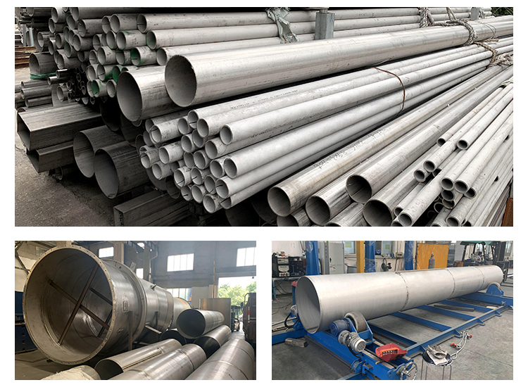 Round Welded Ss 304 Tube SUS201 202 304/2B 304L 316L 309S 310S/NO.1