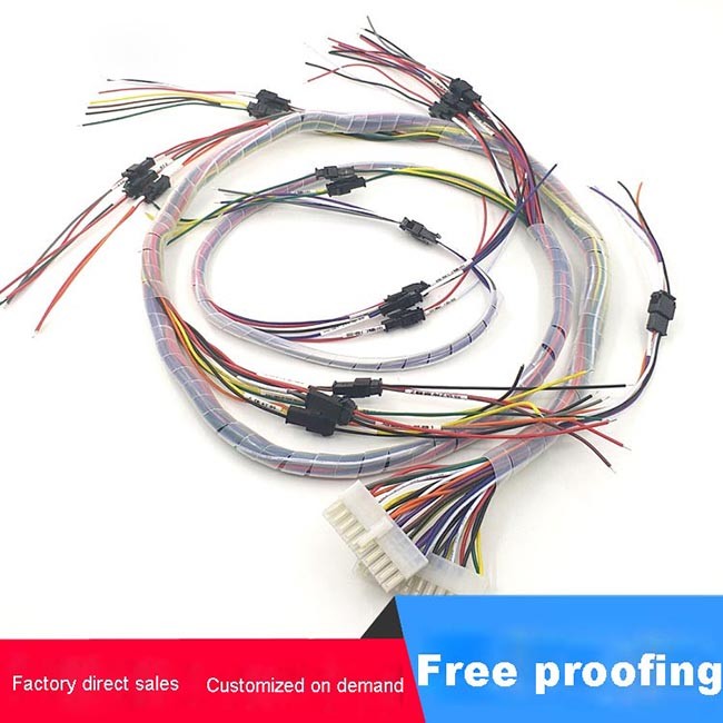 Electrical Wiring Harness For Garbage Sorting Cabinet Low Frequency 1100mm