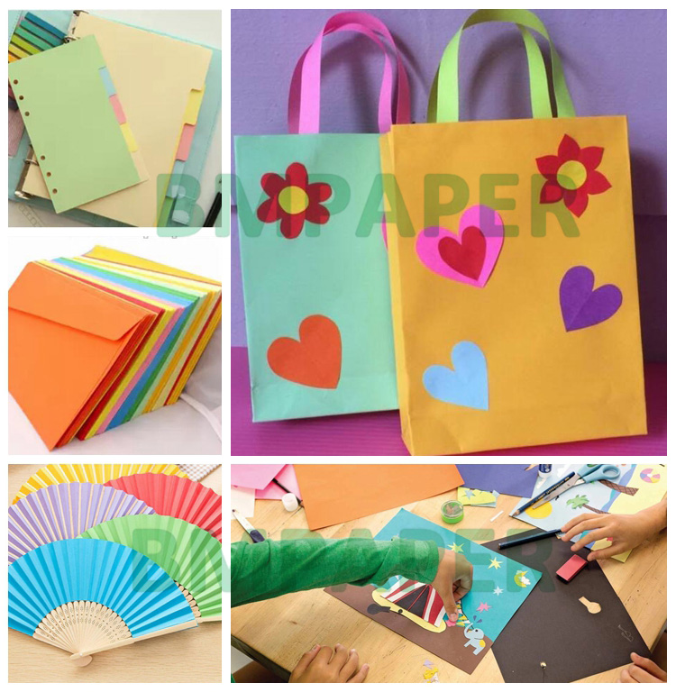 Uncoated Colored Offset Cardstock Paper For Greeting Card 720 x 1020mm 