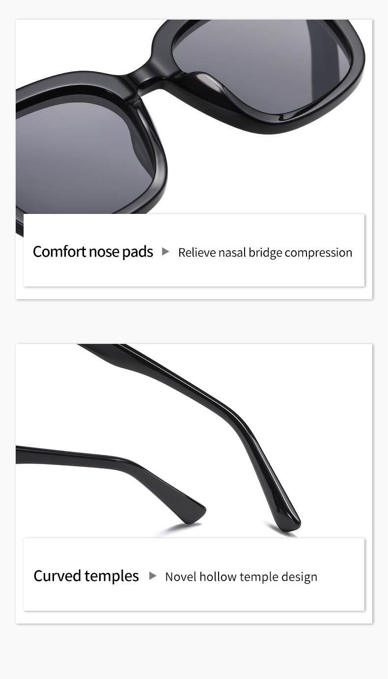 Custom Polarized Acetate Sunglasses Unisex Handmade UV400 Protection