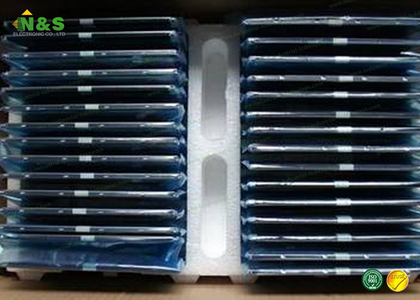 Low Power Consumption 3.5 Hitachi LCD Panel TX09D83VM3CEA Adjustable Brightness Controls
