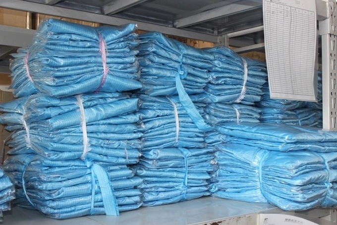 Lab ESD Smock Uniform Working Clothes Antistatic ESD Cleanroom Garment