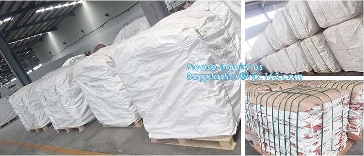 customizable PP u-panel baffle big bag /coated white woven PP jumbo bag/ventilated 4 panel baffle bag/all colors availab