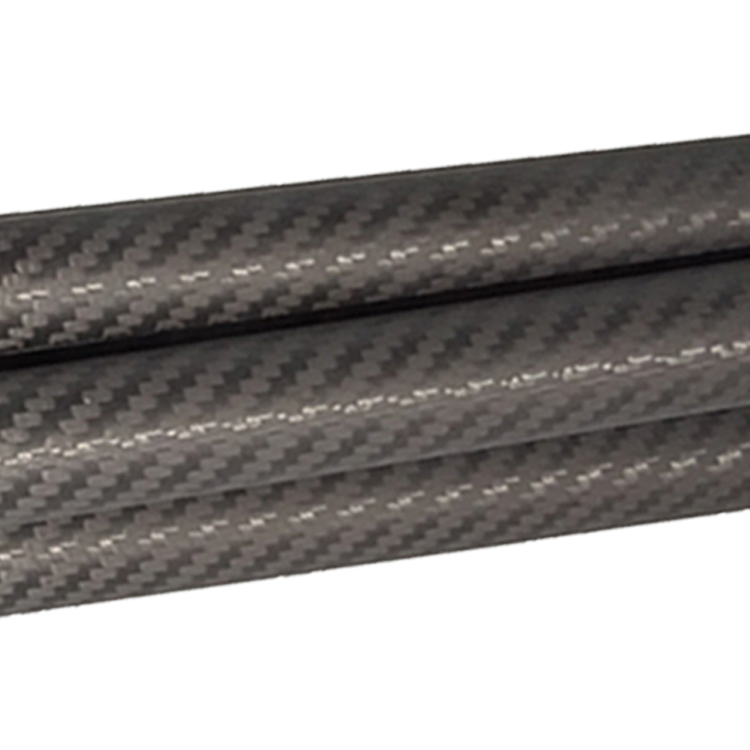 Production Leadtime 35-45 Days 40mm OD Round Carbon Tube 3.5m Matte Carbon Fiber Tube