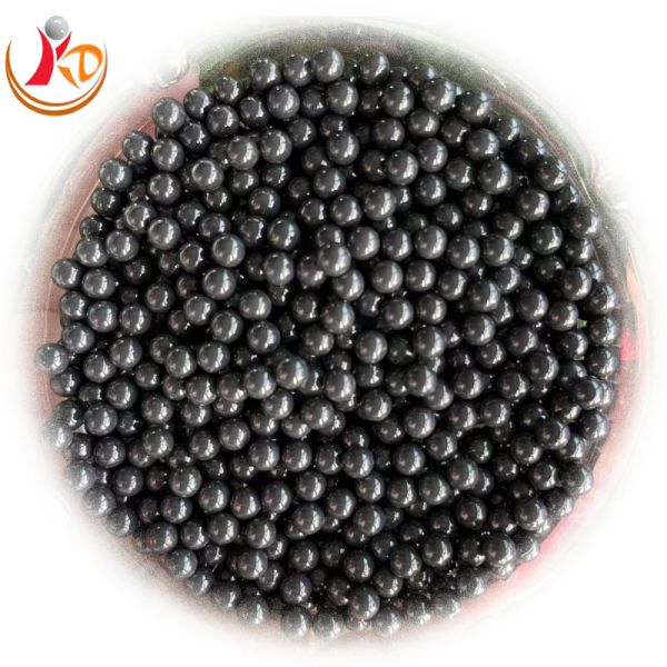 1870HV Hardness Silicon Nitride Balls For Grinding Ball Mill With Bulk Density 3.2kg/L