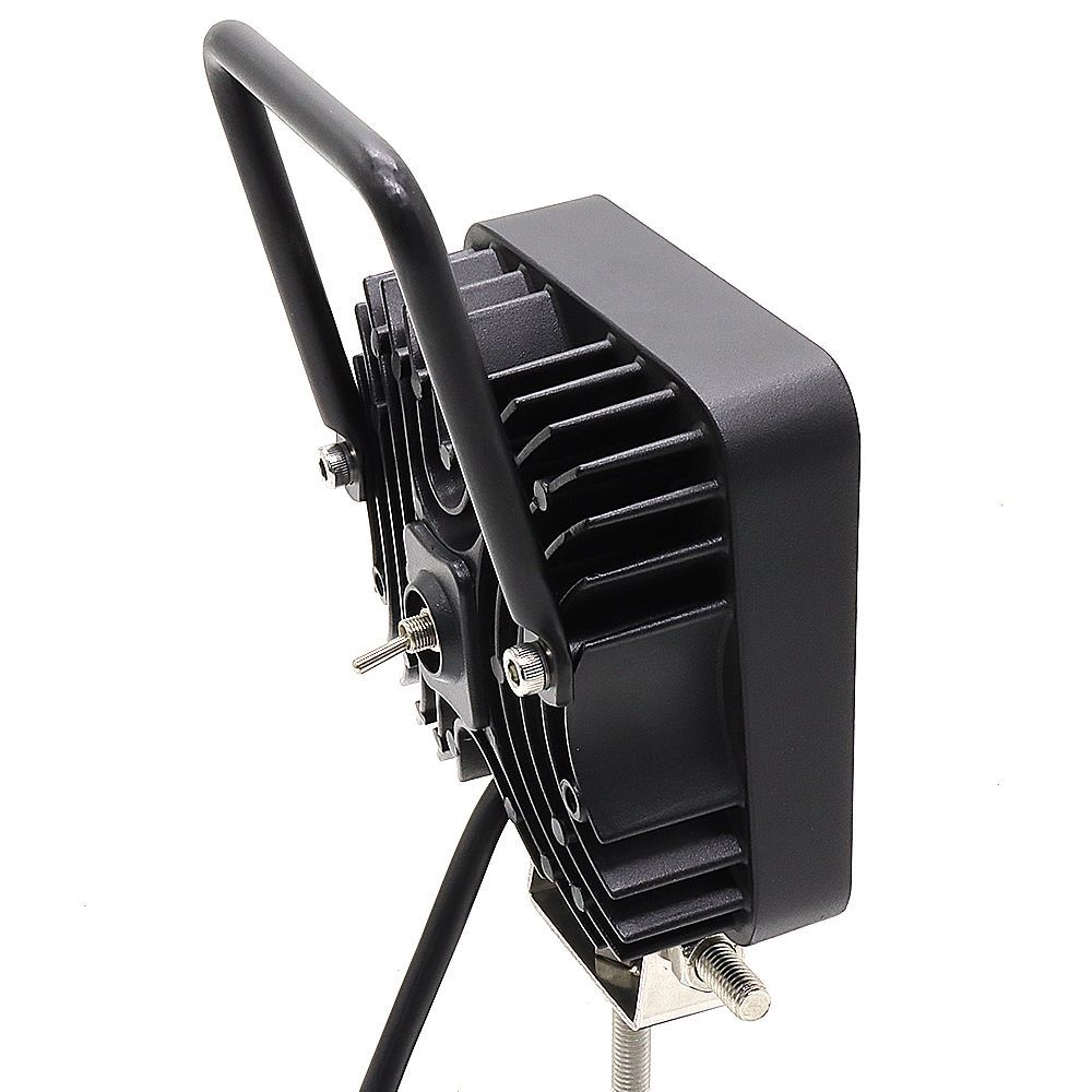 Square LED Work Light 27W with on/off Switch and Handheld 10-36V