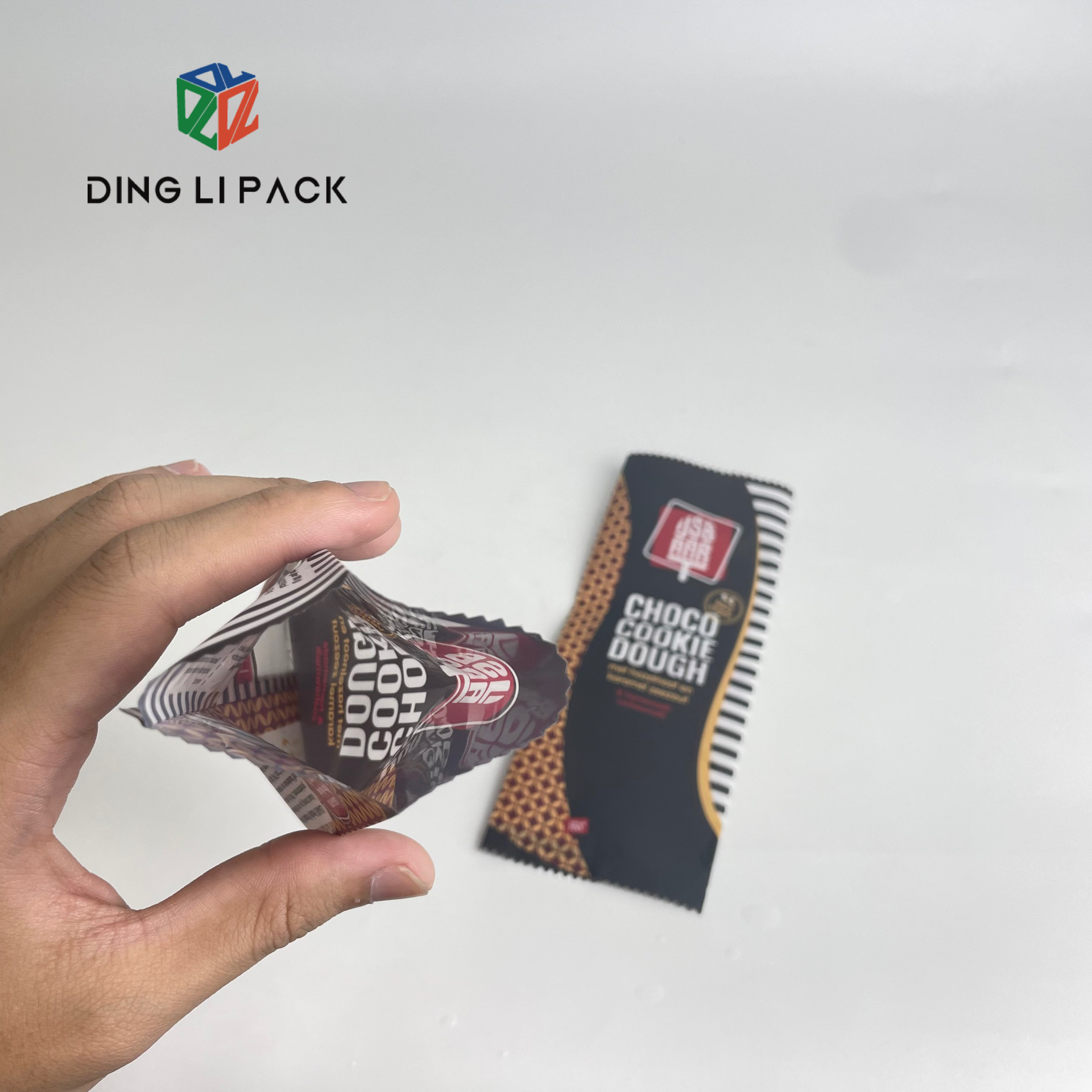 Custom Popsicle Snack Packaging Bags 0-10 Colors Digital Printing