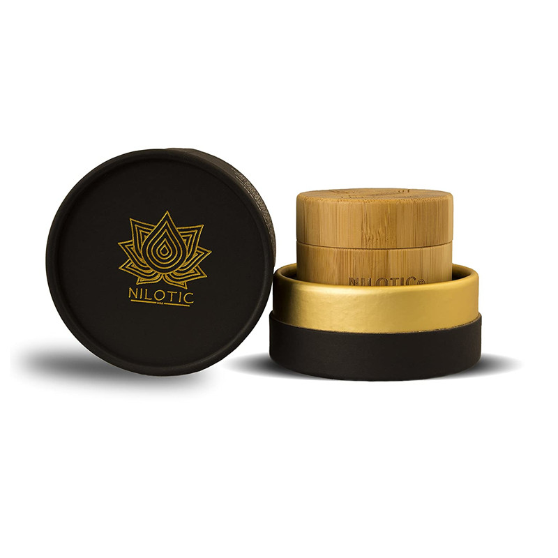 PMS Matte Cardboard Cylinder Perfume Packaging Box