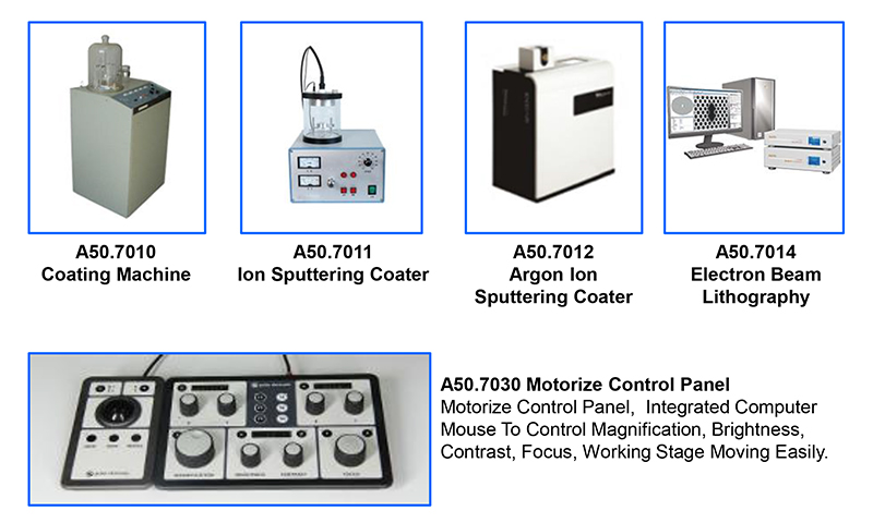 8x-800000x Emission Scanning Electron Microscope Schottky Gun A63.7080 Std Feg Sem