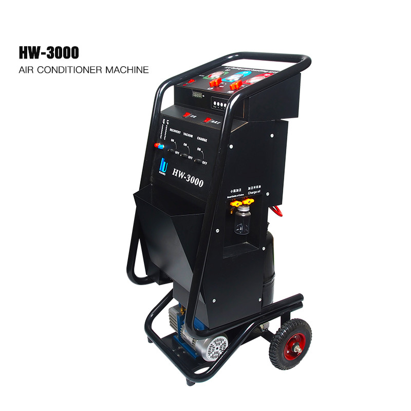 R134a refrigerant AC Recovery System HW-3000 AC Recovery Machine For Cars or minibus