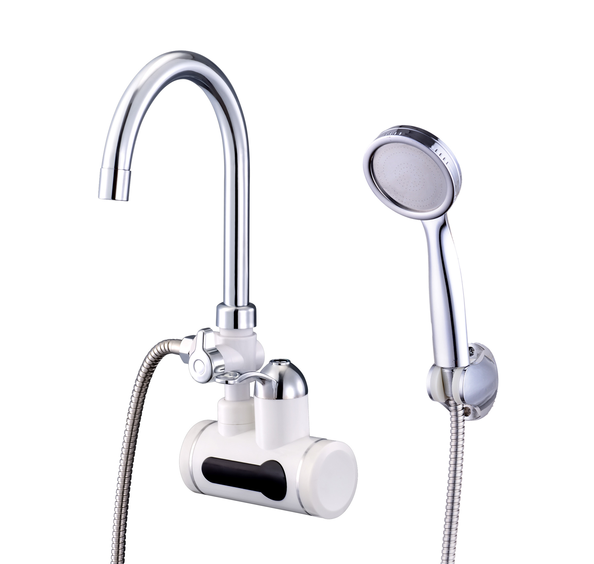 220V Instant Electric Heater Tap , IPX4 Electric Hot Water Tap Bathroom