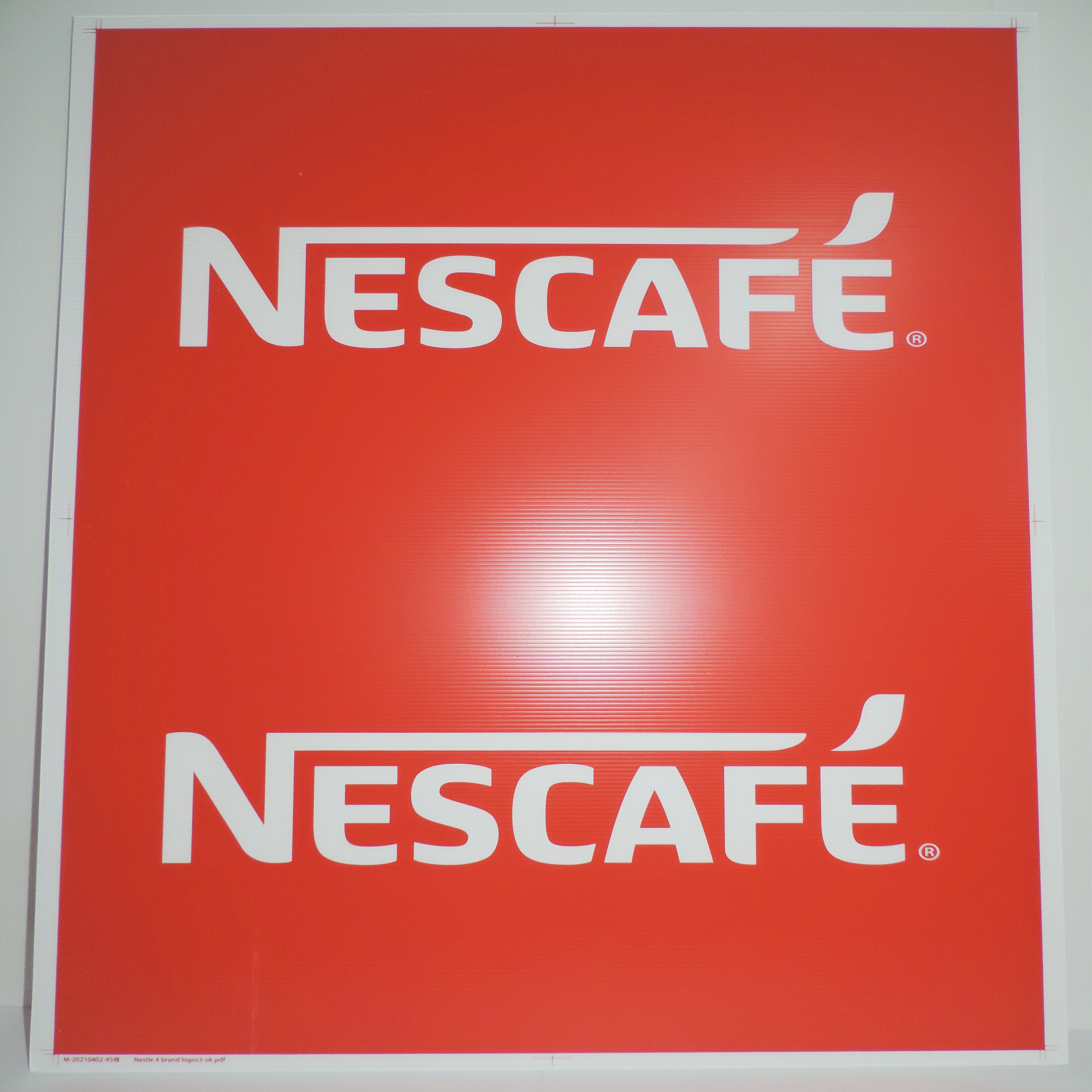 24x36" Corrugated Plastic Sign Boards Eco Friendly