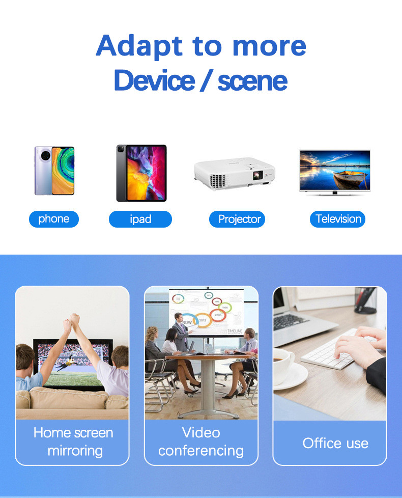 RTL8811CU WIFI Display Dongle RK3036 Mirascreen Google Chromecast