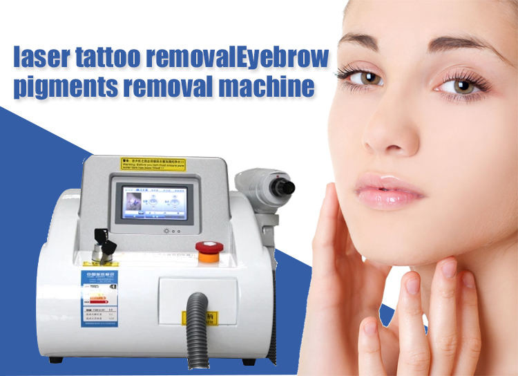 Carbon Tip 500W Q Switched ND YAG Laser Machine For Pigmentation Removal