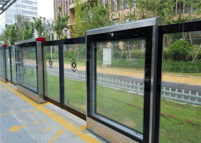 Up Hanger Bus Platform Screen Door System Lower Driving For BRT Station